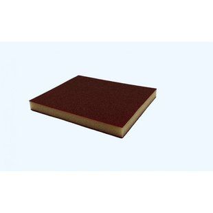 Абразивна губка Doubleflex SOFT PADS RED 123x98x13 мм KOVAX SUPERFINE (червона) 00000016131 фото