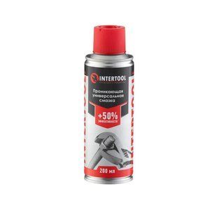 Мастило проникне універсальне, аерозоль 200 мл INTERTOOL FS-4020 00000013246 фото