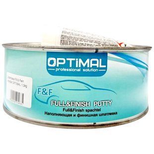 Шпаклівка універсальна OPTIMAL 1 кг FULL&FINISH (арт. OPS-FF-1000) 00000005495 фото