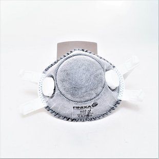 Респиратор с угольным фильтром Finixa MAS13 P2 с 2 клапанами (5шт в уп) цена за 1шт. 00000005393 фото