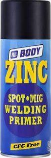 Ґрунт аерозольний для точкового зварювання BODY 425 ZINC SPOT MIG, 0,4 л (5100200060) 00000003305 фото