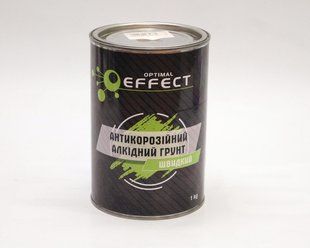 Алкідний антикорозійний ґрунт EFFECT сірий 1 кг 00000007202 фото