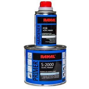 Грунт акриловый черный 0,4л + отвердитель 0,08л Ranal S-2000 5:1 (арт. 10341) 00000008919 фото
