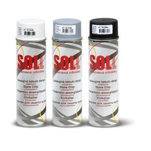 Средство для защиты кузова SOLL STONE CHIP SPRAY (аэрозоль), белый, 500 мл 00000005201 фото