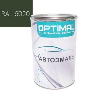 Акрилова фарба OPTIMAL RAL 6020 матова Duxone 0,8 л 00000008614 фото