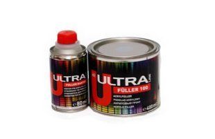 Акриловый грунт серый (0,4л + отв. 0,08л) NOVOL 5+1 Ultra Line Fuller100 (арт. 99312\99510) 00000003944 фото