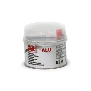 Шпатлевка с алюминием SOLL Aluminium Putty 0.5кг (SG9 050) 00000004766 фото