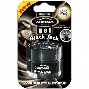 Ароматизатор Aroma Car Gel Black Jack Блэк джек 63172 00000005857 фото
