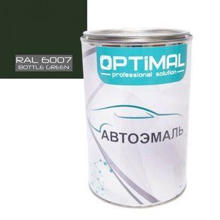 Акрилова фарба OPTIMAL RAL 6007 0,8 л 00000008625 фото