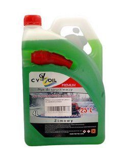 Омивач скла зимовий -25 &deg;С CV OIL (зелений) з лійкою 4 л 00000011237 фото