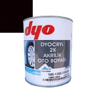 Краска акриловая DYO 1л Lada 793 тёмно-коричневая 00000012334 фото