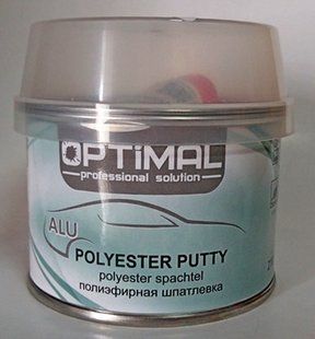 Шпаклівка з алюмінієм OPTIMAL ALU 0.21 кг (OPS-ALU-210) 00000005204 фото