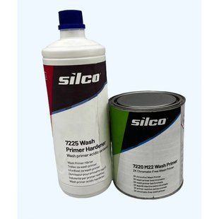 Грунт антикоррозийный Wash Primer Silco 1л + отв. 1л 00000015524 фото