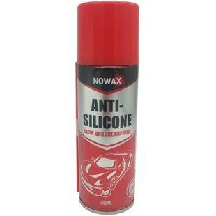Антисилікон засіб для знежирення NOWAX ANTI-SILICONE, 200 мл (24 шт./пач.) 00000016371 фото
