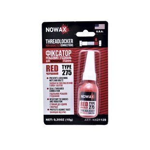 Фиксатор резьбы NOWAX THREADLOCKER RED NX21129, 10 г 00000005239 фото