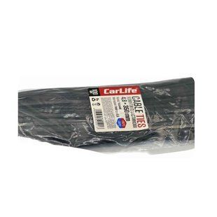 Хомути пластикові чорні 4,8*350 (100 шт.) Carlife 00000014558 фото