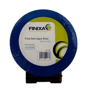 Контурный тонкий малярный скотч - Finixa Fine line tape 9мм.х33м. синий (арт. FOL 309) 00000011635 фото