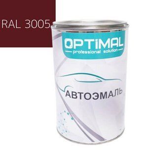Акрилова фарба OPTIMAL RAL 3005 0,8 л 00000008082 фото