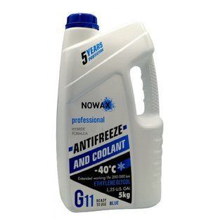 Антифриз Nowax G11 -40 &deg;С (NX05002) 5 кг 00000013258 фото