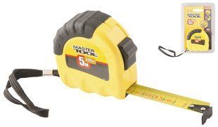 Рулетка MASTER TOOL 5*19мм (арт. 62-5019) 00000008213 фото