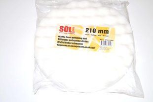 Круг полировочный без накладки SOLL 210мм белый (арт. SPD-210WW) 00000006596 фото