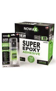 Эпоксидный клей широкого применения, прозрачный, NOWAX (NX49509) 30 г 00000005008 фото