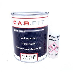 Шпаклівка рідка розпилювана CARFIT BL 2-260-1000, 1л 00000011359 фото