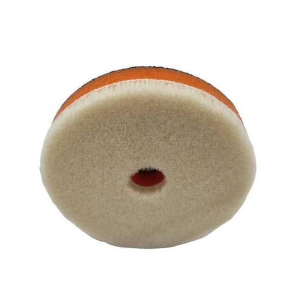 Полировальный круг - ZviZZer Detailing Pad Thermo Velour Wool Pad 80/15/80мм (беж) 00000015559 фото