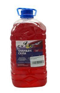 Омыватель стекла зимний (-22 &deg;С) CV OIL (красный) 5 л 00000008184 фото