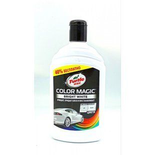 Поліроль білий 500 мл TURTLE WAX Color Magic White EXTRA FILL 53241 00000015706 фото