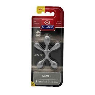 Ароматизатор Dr.Marcus Lucky Top Silver (срібло) підвісний або дефлектор 00000014656 фото