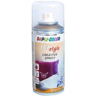 Краска аэрозольная Dupli Color для текстиля белая, 150мл (арт. 319921) 00000009552 фото