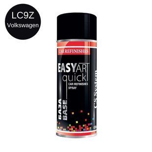 Краска автомобильная базовая, Черный Металлик, LC9Z Volkswagen CS System EASY ART Quick BASE 400мл 00000010356 фото