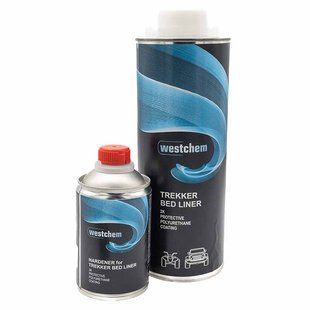 Захисне покриття Westchem TREKKER BED LINER під колерування 790 г + затверджувач 210 г 00000013593 фото