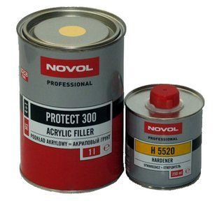 Ґрунт акриловий NOVOL Protect 300 жовтий (бежевий) (арт.37001) 00000002627 фото