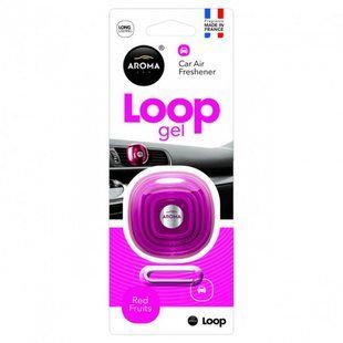 Ароматизатор Aroma Car Loop Gel Red Fruits Красные фрукты 63115 00000009061 фото