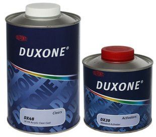 Лак акриловий Duxone DX-48 HS швидковисихний 1 л (без затверджувача) 00000000325 фото