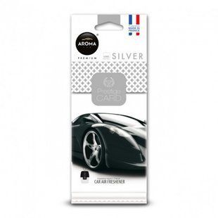 Ароматизатор Aroma Car Prestige Card Silver 92665 00000007329 фото
