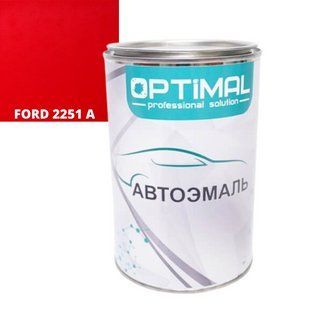 Акрилова фарба червона OPTIMAL FORD 2251 A, 0,8 л 00000006780 фото