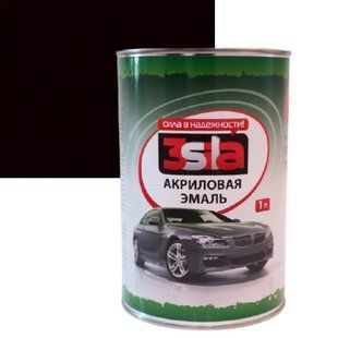 Автоэмаль акриловая 3Sila Lada 793 темно-коричневая 1л. без отвердителя 00000009546 фото