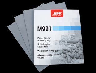 Абразивний водостійкий лист APP MATADOR 991 230 мм*280 мм P5000 синій 00000008883 фото