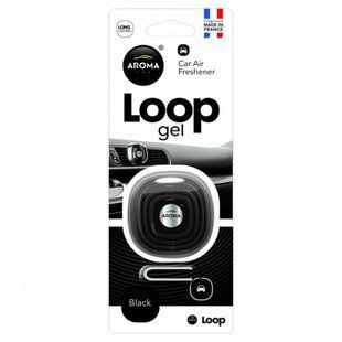 Ароматизатор Aroma Car Loop Gel Black 63113 00000009060 фото