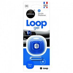 Ароматизатор Aroma Car Loop Gel New Car Новая машина 92898 00000009063 фото