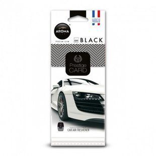 Ароматизатор Aroma Car Prestige Card Black 92664 00000007328 фото
