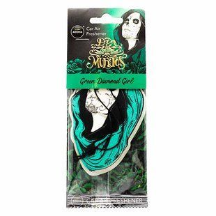 Ароматизатор Aroma Car Cellulose Dia De Los Muertos Green Diamond Girl 00000013357 фото