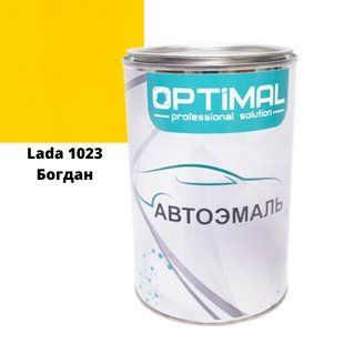 Акрилова фарба жовта OPTIMAL Lada 1023 Богдан 0,8 л 00000006779 фото