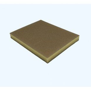 Абразивна губка Doubleflex SOFT PADS BEIGE 123x98x13мм KOVAX MICROFINE (бежева) 00000014725 фото