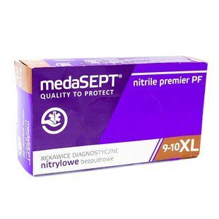 Перчатки нитриловые MedaSEPT XL (цена за пару) 00000014123 фото