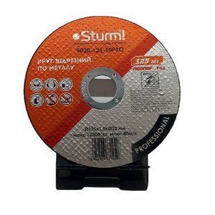 Коло відрізне по металу Sturm 125*1,0*22,23 00000007800 фото