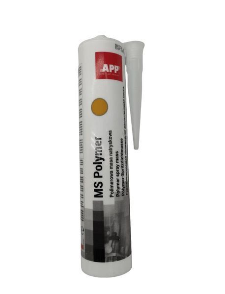 Герметик розпилюваний APP MS POLYMER жовтий 310/290 мл (арт.040404) 00000004722 фото